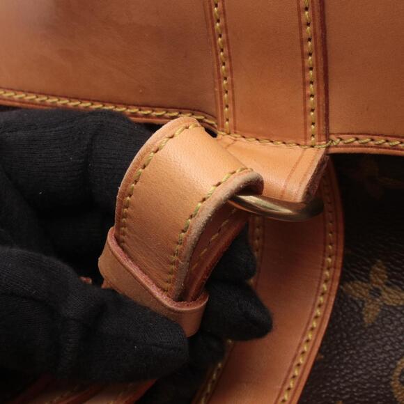 LOUIS VUITTON Brown Monogram Leather Shoulder Bag - Picture 9 of 9